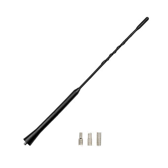 compare product 16'' Signal Antenna AM/FM Radio Aerial Black Suitable For Nissan Navara 2005 Onwards