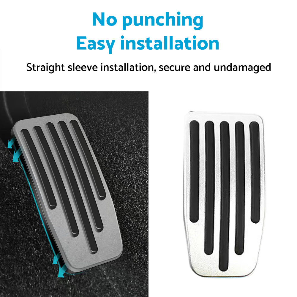 {{ Foot Pedals Aluminum Pads Cover Accessories Suitable for Tesla Model Y Model 3 }} - Buy Car Parts Online at {{ Kaka Auto Parts }}.