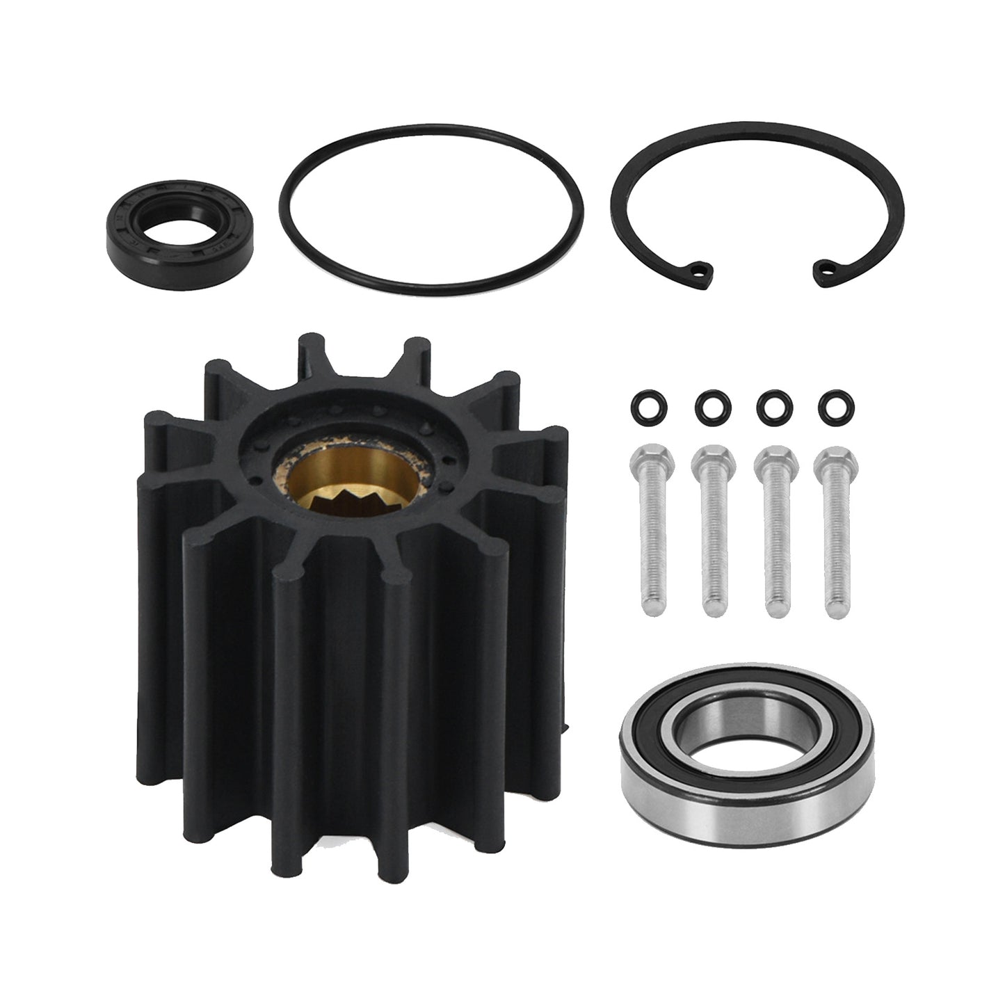 {{ Impeller Seal Water Pump Rebuild Kit Suitable for Many Volvo Penta 3.0 4.3 5.0 }} - Buy Car Parts Online at {{ Kaka Auto Parts }}.