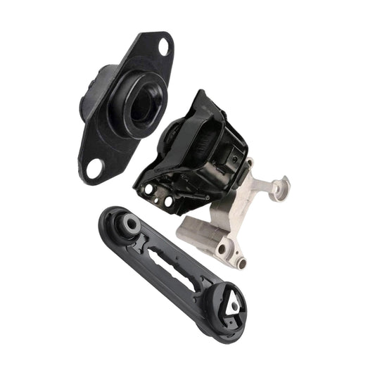 Engine Mount Kit Rear & LH & RH Suitable For Nissan Dualis 07–15 J10 4cyl MR20DE