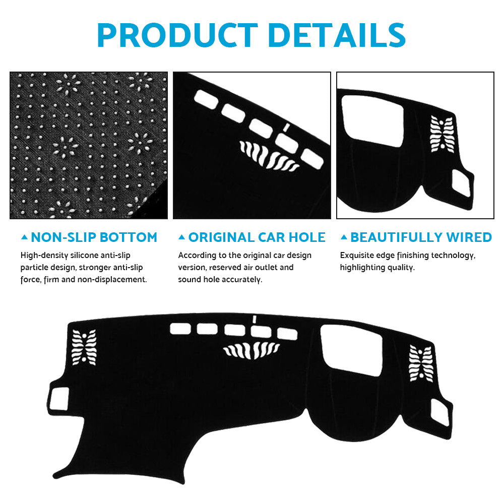 Non-Slip Dash Mat with HUD Dashboard Cover Suitable For Lexus NX250 / NX350H 2022-2023