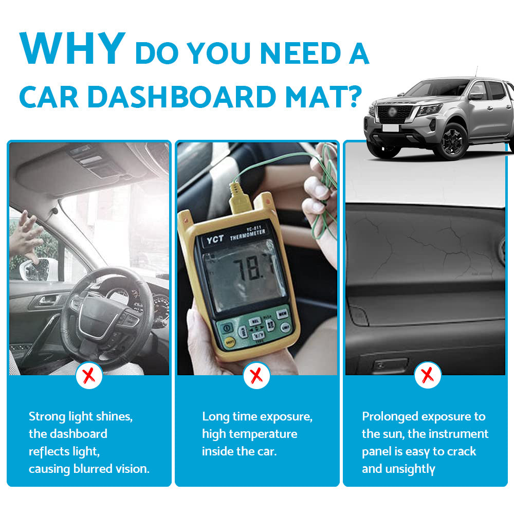 Dash Mat Suitable For Toyota RAV4 GXL GX Cruiser Edge Dashboard Sun Cover