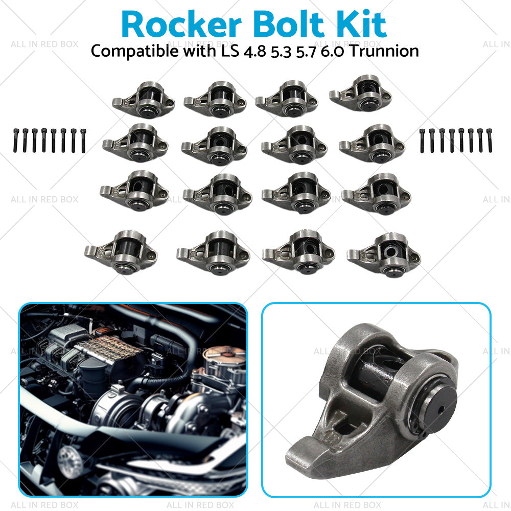 {{ Rocker Arms with Upgraded Trunion Kit Installed Suitable for LS 4. 8 5. 3 5. 7 6. 0 }} - Buy Car Parts Online at {{ Kaka Auto Parts }}.