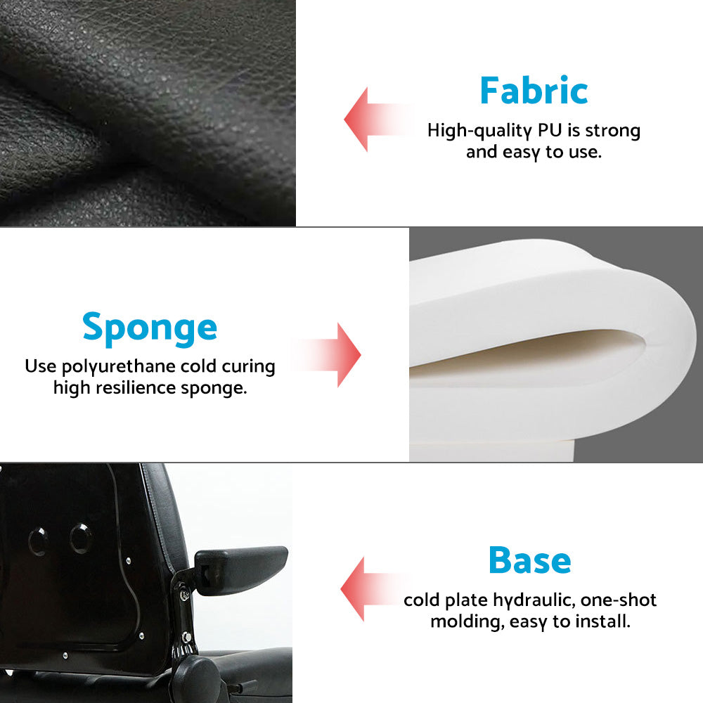 {{ Tractor Seat Forklift Excavator Universal Suspension Backrest Truck Chair Adjust }} - Buy Car Parts Online at {{ Kaka Auto Parts }}.