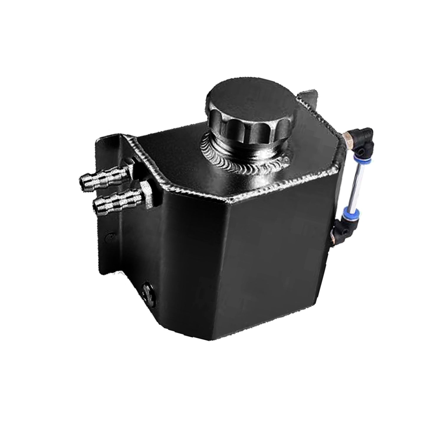 1L Aluminum Coolant Reservoir Tank Overflow Bottle Suitable For Engine Cooling System