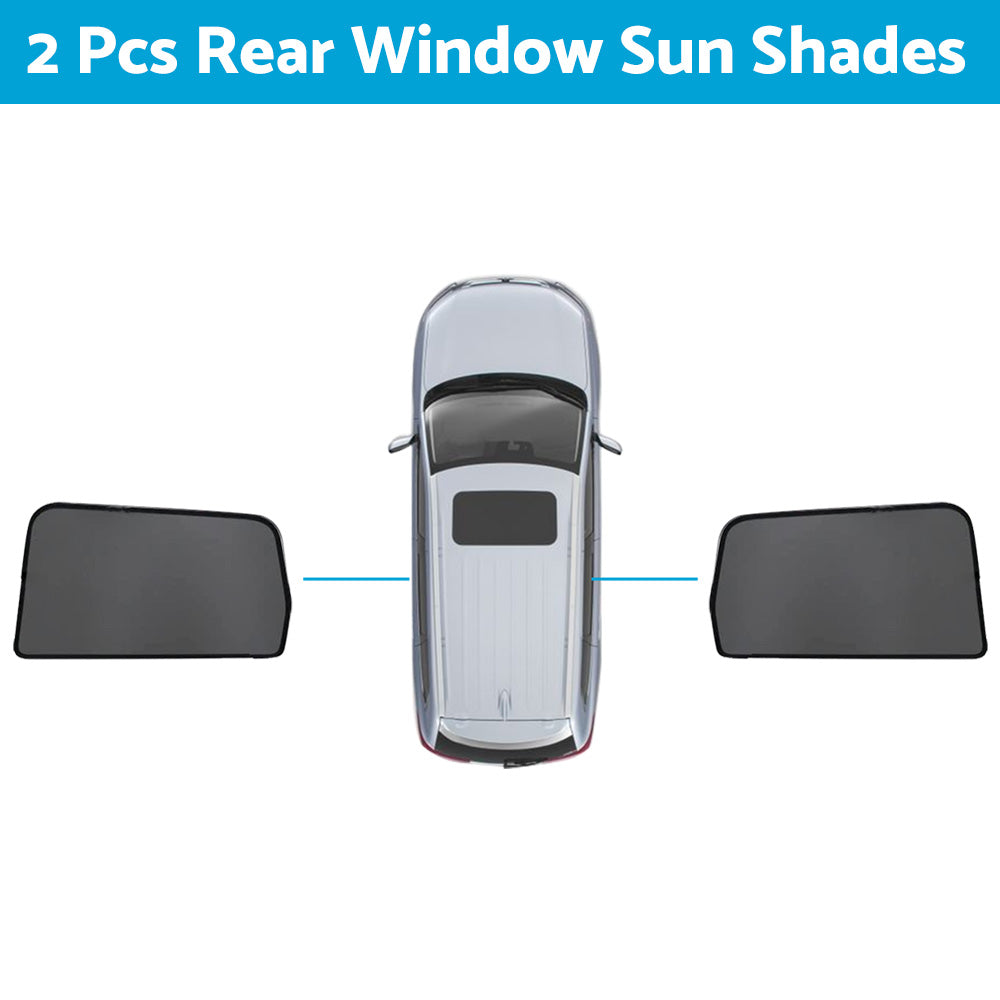 Car Window Sun Shade Magnetic Mesh Suitable For Mitsubishi Outlander 2013-2022