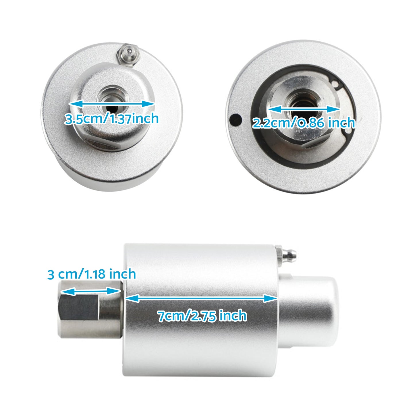 {{ Rotary Swivel Head Suitable for Whirl A Way Surface Cleaner 16in 20in 22in 4000PSI }} - Buy Car Parts Online at {{ Kaka Auto Parts }}.