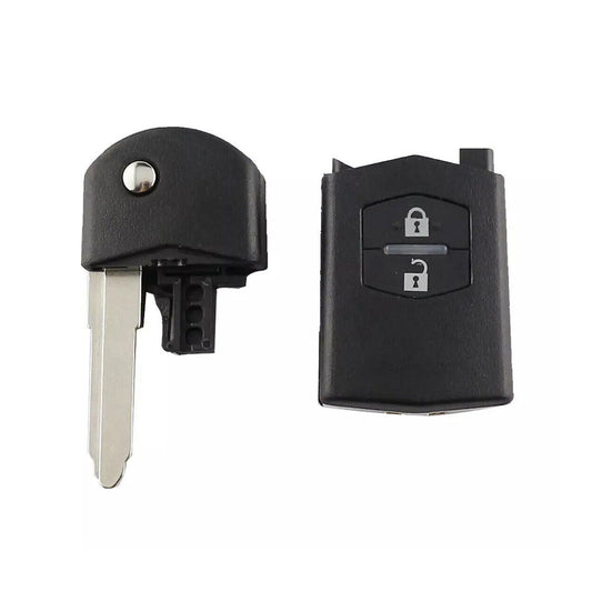 2 Button Remote Car Key 4D63 Chip 433MHz Suitable For Mazda 2 3 CX-7 CX-9 SKE126-01