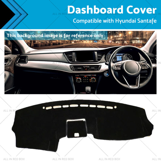 {{ RHD Non-slip Dash Mat Suitable For Hyundai Santafe 2006-2012 Dashboard Cover }} - Buy Car Parts Online at {{ Kaka Auto Parts }}.