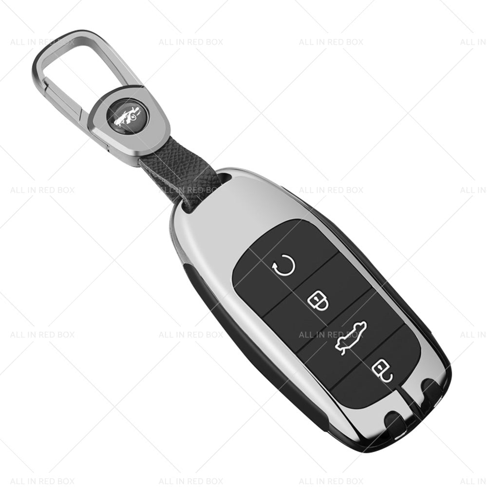 {{ Zinc Alloy Remote Key Fob Case Cover Shell Suitable For Chery Omoda 5 Black }} - Buy Car Parts Online at {{ Kaka Auto Parts }}.