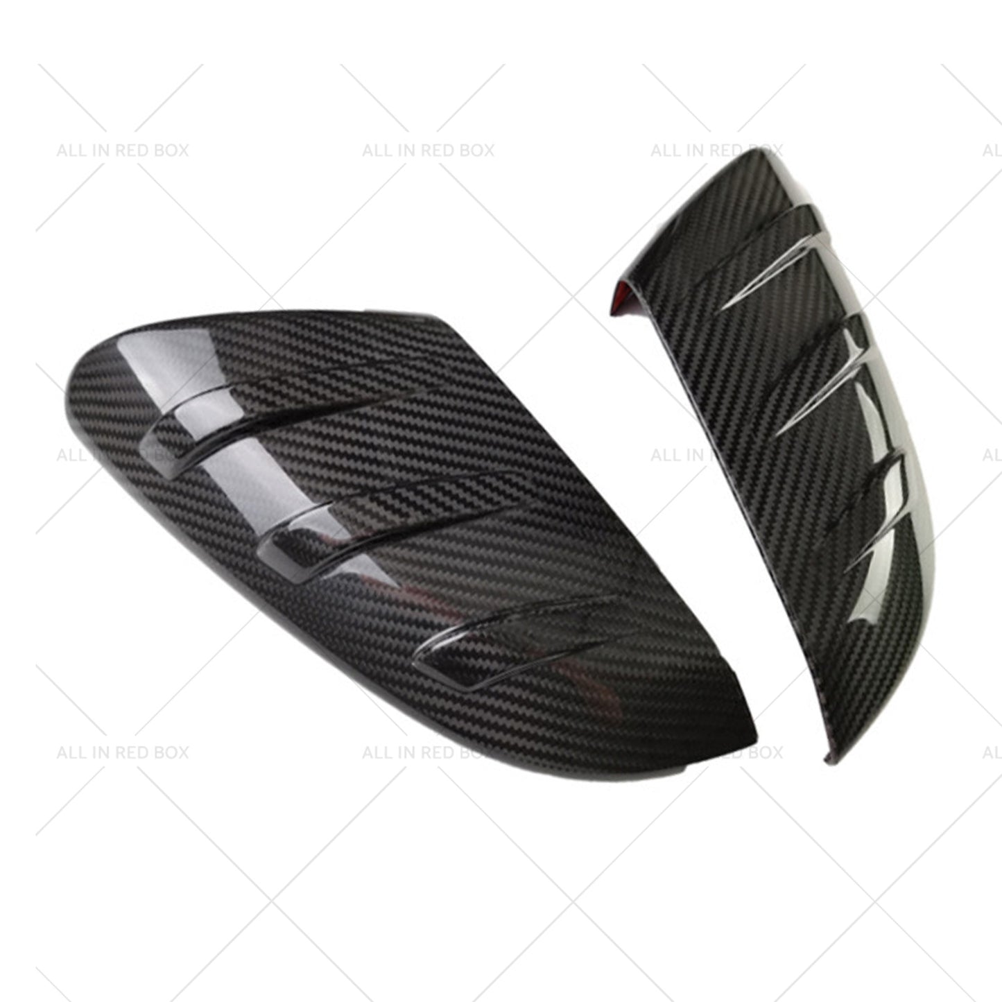 {{ 2x Carbon Fiber Side Mirror Cover Caps Suitable for 16-21 Honda Civic }} - Buy Car Parts Online at {{ Kaka Auto Parts }}.