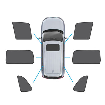 compare product Front Rear Port Window Magnetic Mesh Sun Shade Suitable For Jeep Grand Cherokee