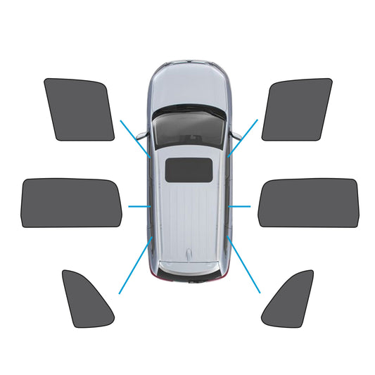 Front Rear Port Window Magnetic Mesh Sun Shade Suitable For Jeep Grand Cherokee