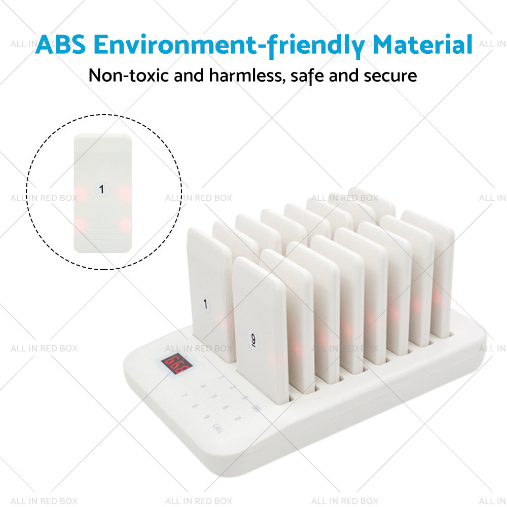 {{ 16 Restaurant Coaster Pager Guest Call Wireless Paging Queuing Calling System AU }} - Buy Car Parts Online at {{ Kaka Auto Parts }}.