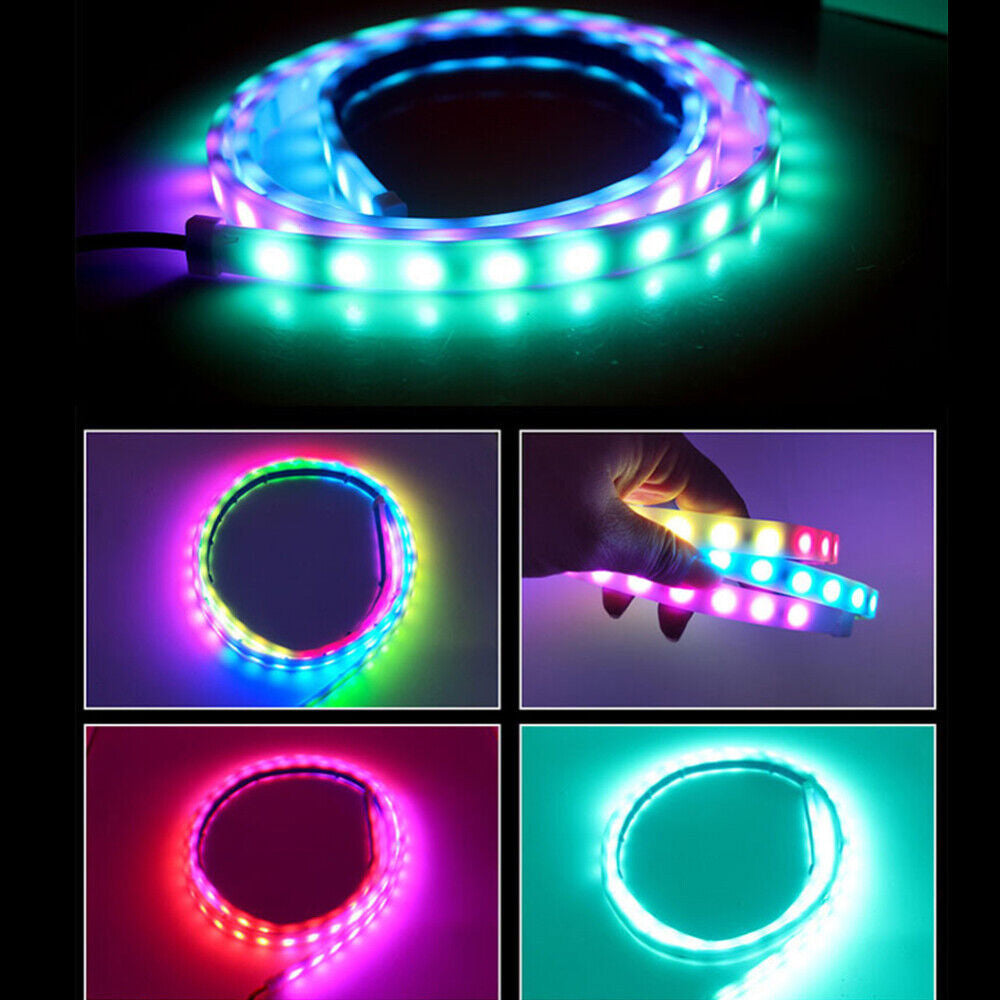 Truck Tailgate LED Strip Bar Reverse Brake Turn Signal Tail Light Waterproof Suitable For Truck