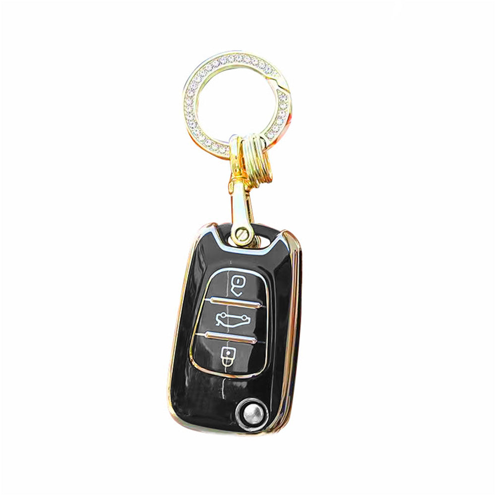 Remote Flip Key Cover Case Shell Protector Suitable For Hyundai i30 ix35