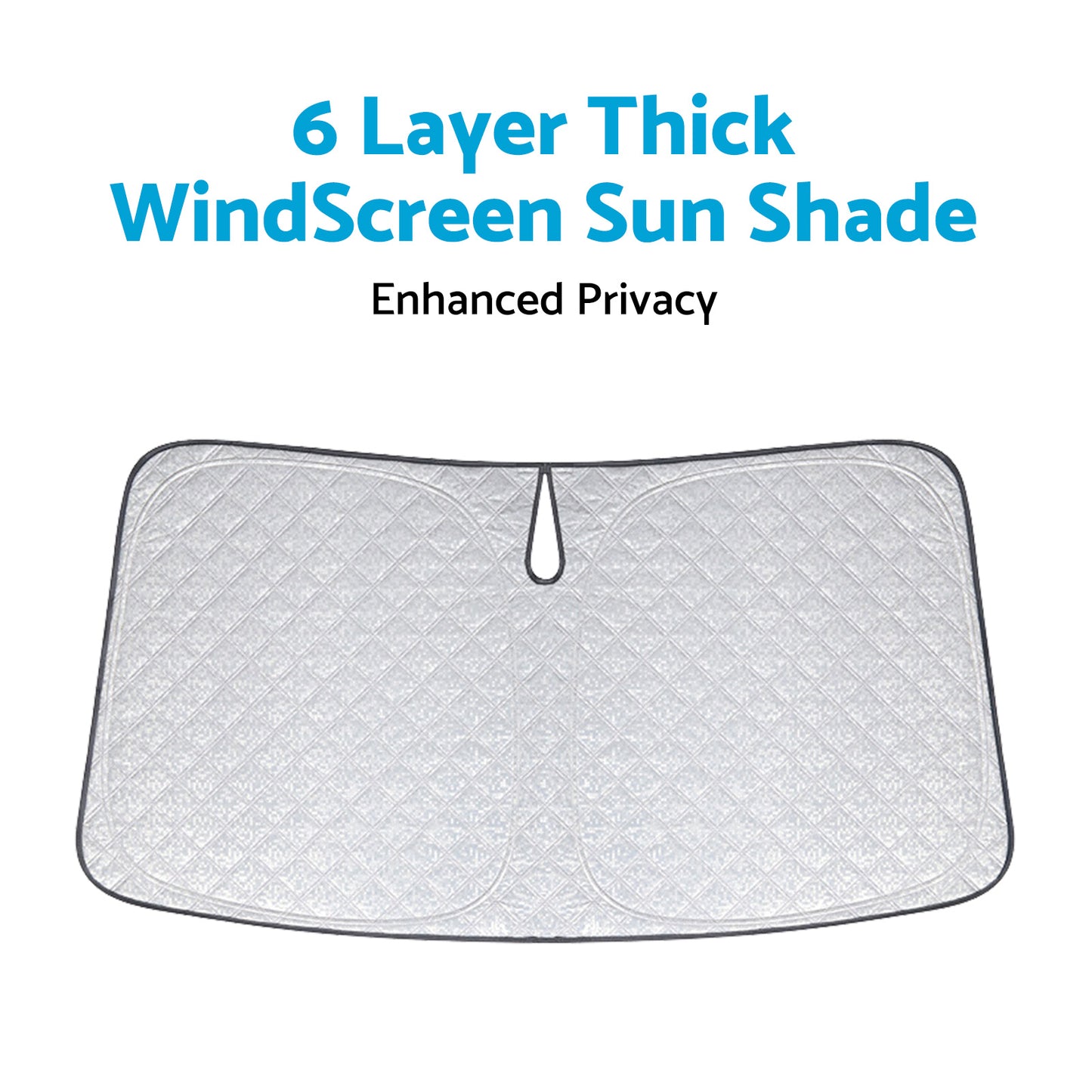 6 Layer UV Protection WindScreen Sun Shade Suitable For MG ZS / ZST 2021-2024