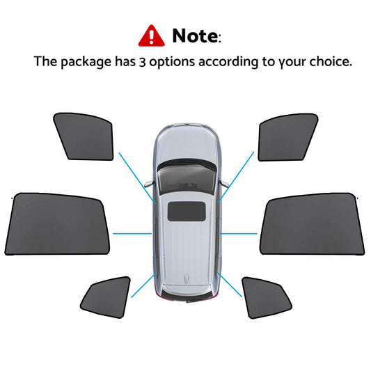 Car Window Sun Shades Magnetic Mesh Sun Blind Front & Rear Suitable For BMW X3 F97 2017-On