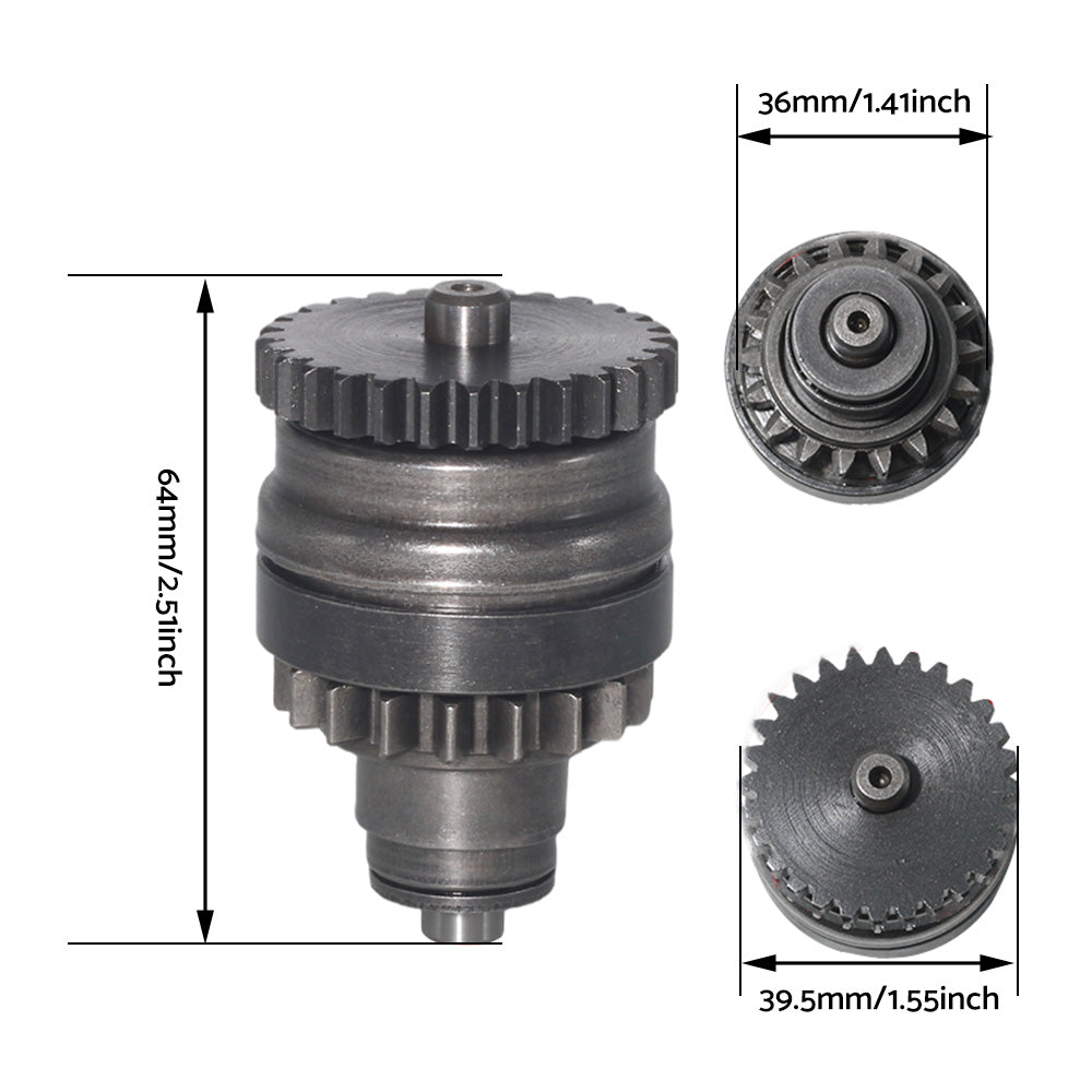 Starter Drive Gear Suitable For Husqvarna TE 250 / 300 & EXC XC-W 2015-2016, Ref. 55140026100