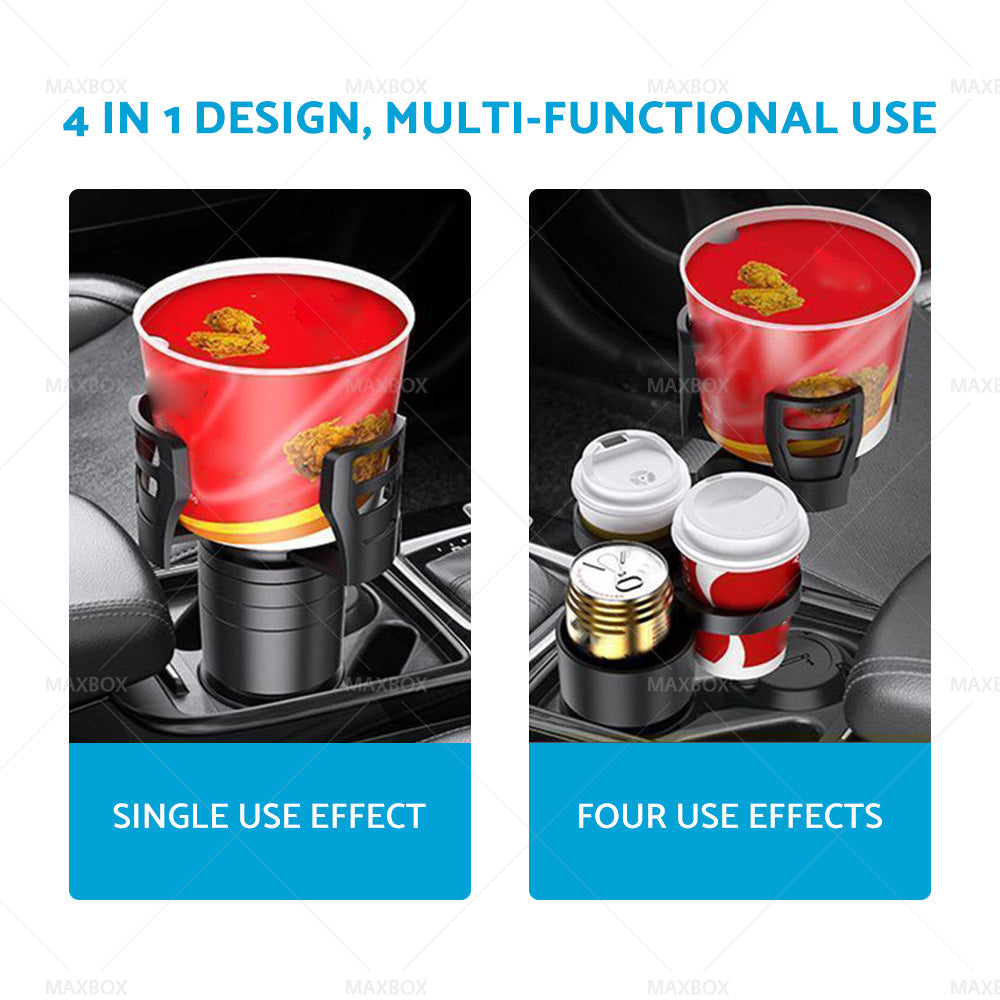 {{ 4in1 Adjustable Cup Holder Expander Adapter Base Tray Car Drink Bottle Holder }} - Buy Car Parts Online at {{ Kaka Auto Parts }}.