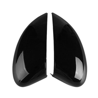 compare product Left and Right Wing Mirror Cover Gloss Black Suitable For Ford Fiesta MK7 2008-2017