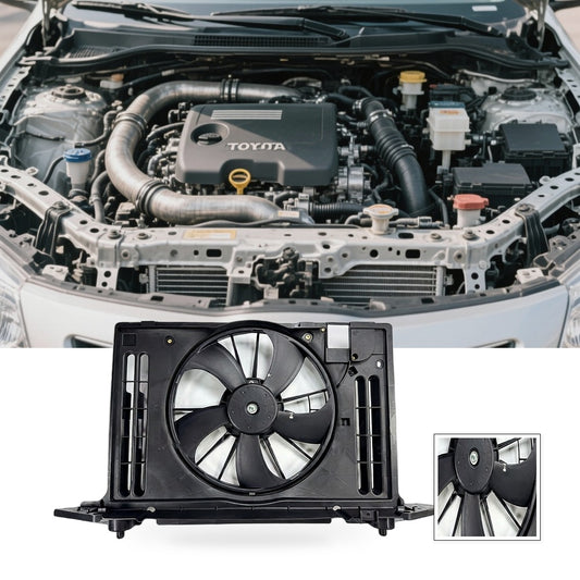 Radiator Fan Assembly Suitable for Toyota Corolla 1.6L 1.8L 2009-2013