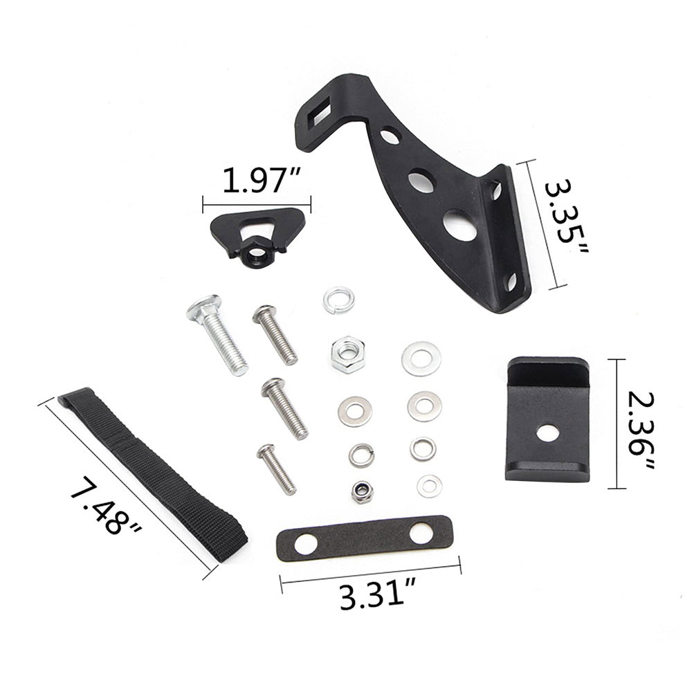 Jack Mount Bracket Hood  and  Rear Door Hinge Suitable for Jeep Wrangler JK JL 07-18