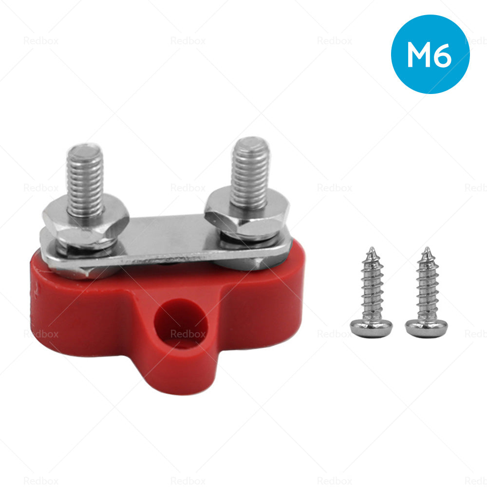 {{ Bus Bar Power Terminal Blocks M6 Negative  M8 Positive Power Distribution Studs }} - Buy Car Parts Online at {{ Kaka Auto Parts }}.