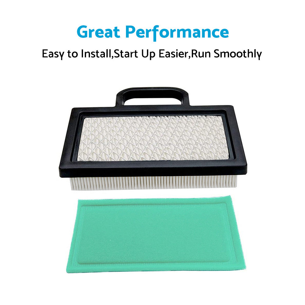 Air & Fuel Filter Kit Suitable For Intek V-Twin Briggs & Stratton Engines 499486S