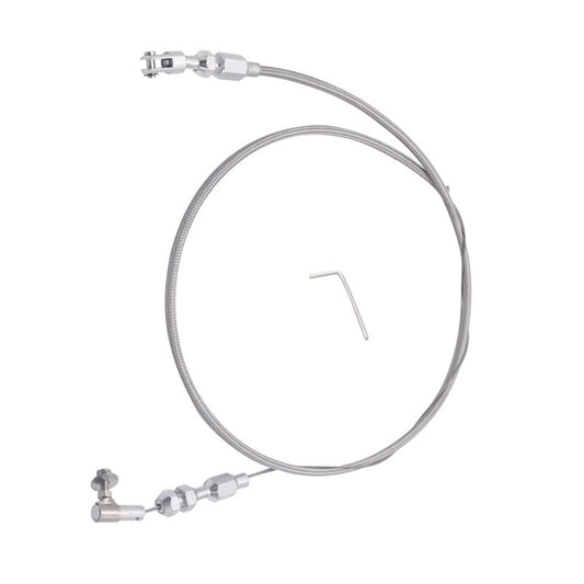 36" Braided Stainless Steel Throttle Cable Suitable For Ford Chevy GM Holden Models 2000-2025