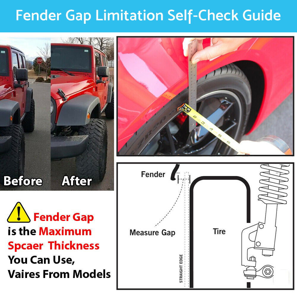 15mm Bolt-On Wheel Spacers 5x114.3 70.5mm Suitable For Ford Falcon & Mustang 1994-2014