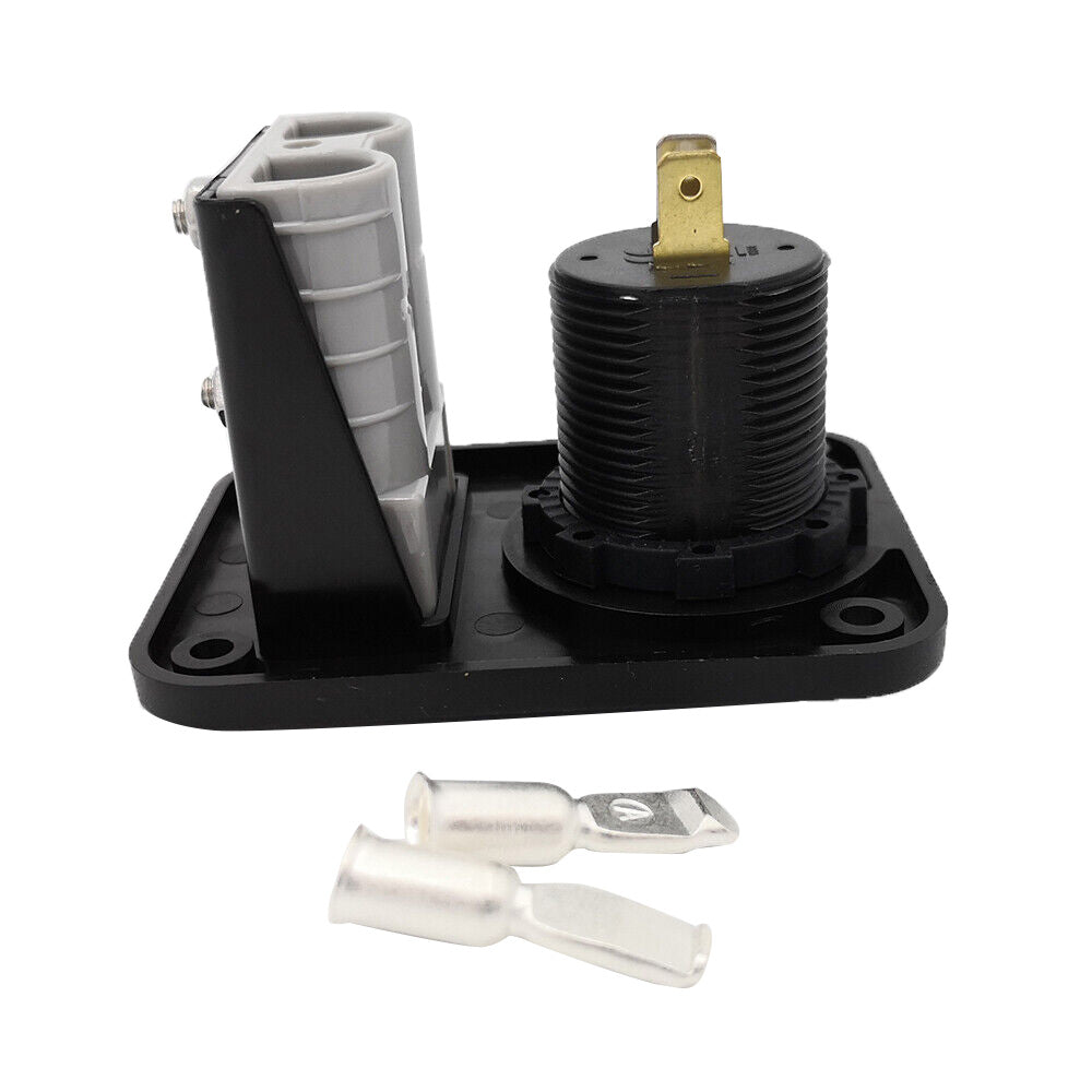 50A Dual USB Socket Flush Mount Recessed Plate Suitable For QC 3.0 / 3.1A Ports