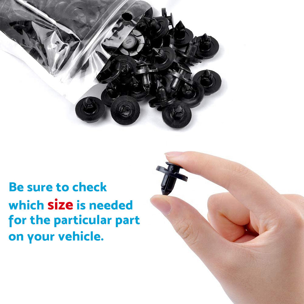 8mm Clips Suitable For Nissan GU Patrol Inner Guard Liner Grille Retainer Fastener