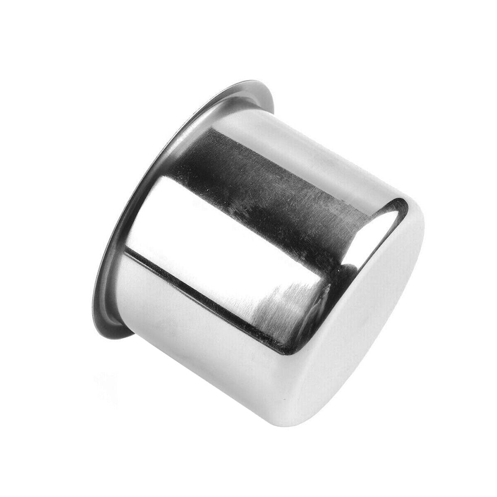 2x Stainless Steel Cup Drink Holder Suitable For Marine, Car, Truck, Camper, RV & Boat