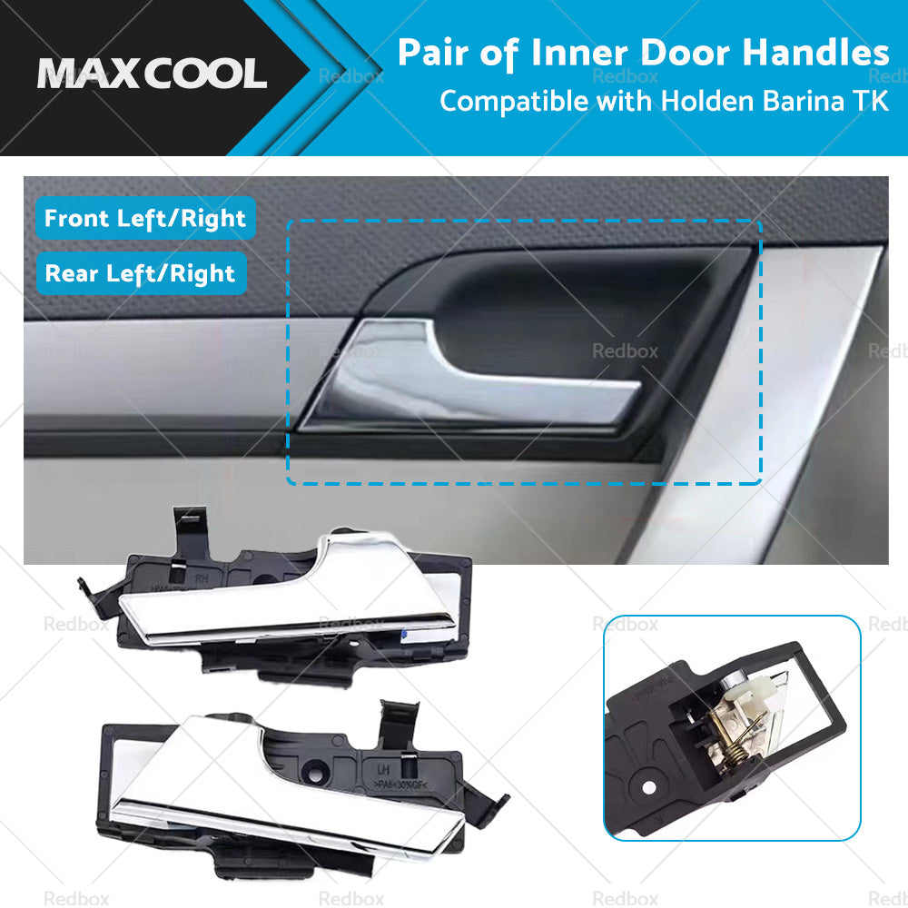 {{ Front Rear Pair Left Right Inner Door Handle Suitable for Holden Barina TK 05-11 }} - Buy Car Parts Online at {{ Kaka Auto Parts }}.