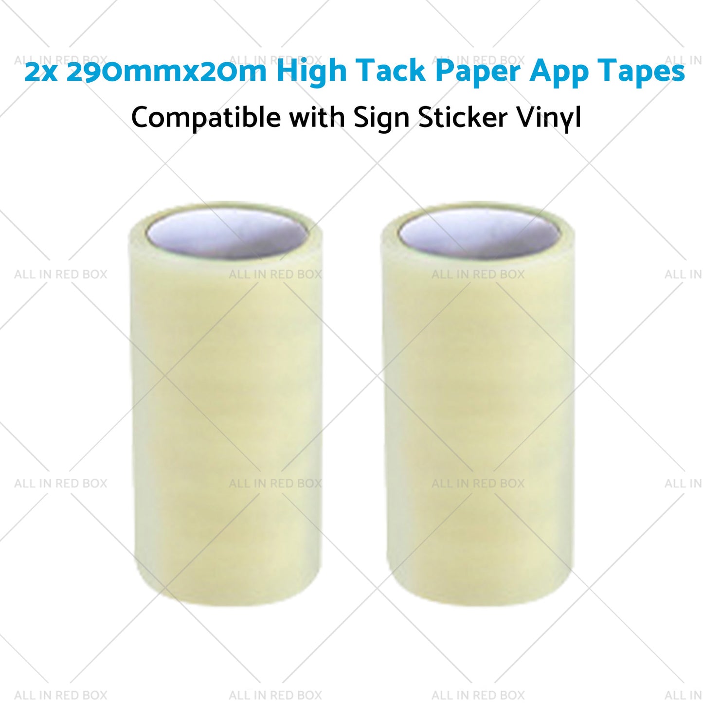 {{ 2x 290mmx20m High-Viscosity Paper Tapes Suitable for Sign Sticker Vinyl }} - Buy Car Parts Online at {{ Kaka Auto Parts }}.