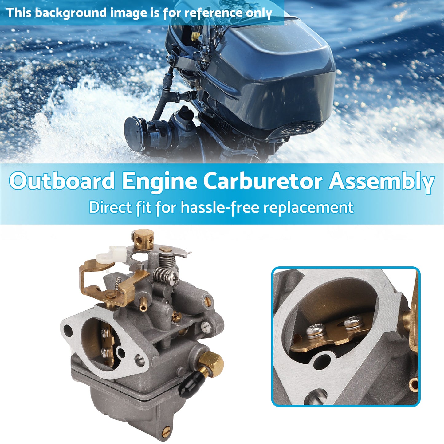 {{ Outboard Engine Carburetor Assembly Suitable For 4 Stroke DF6 DF4 13200‑91J70 }} - Buy Car Parts Online at {{ Kaka Auto Parts }}.