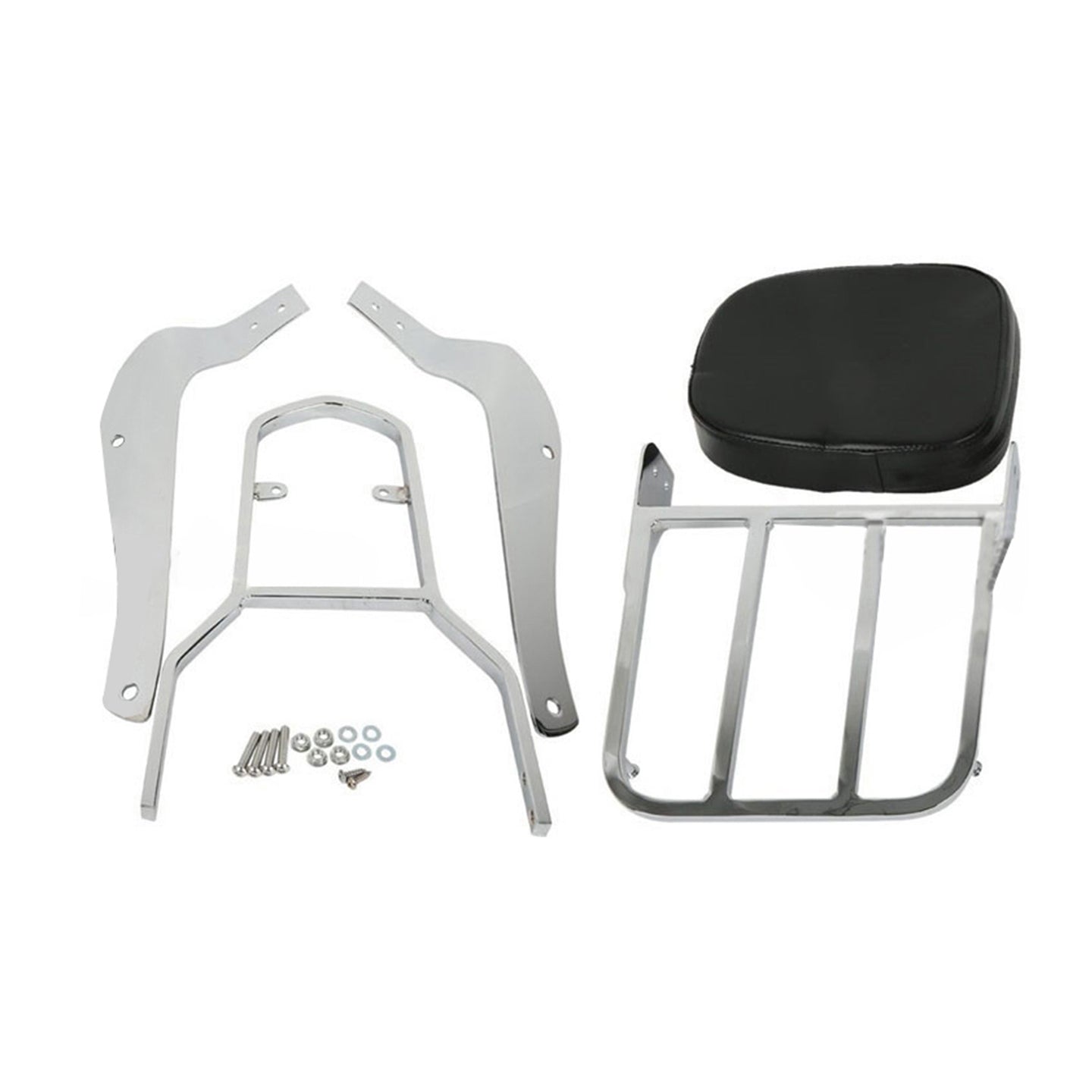 {{ Backrest Sissy Bar W  Luggage Rack Suitable For Suzuki Boulevard C50 2005-2011 }} - Buy Car Parts Online at {{ Kaka Auto Parts }}.