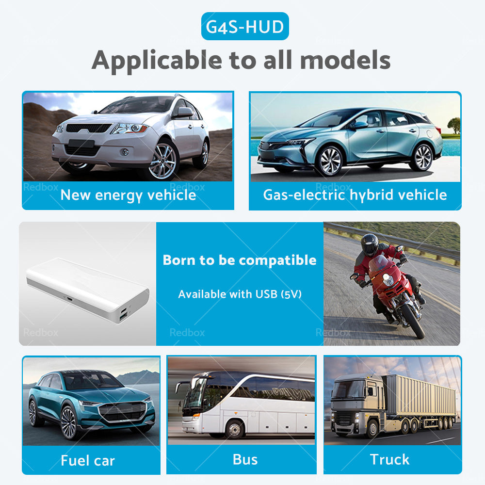 {{ HUD Head Up Display Car LED Digital GPS Speedometer Universal Overspeed Alarm }} - Buy Car Parts Online at {{ Kaka Auto Parts }}.