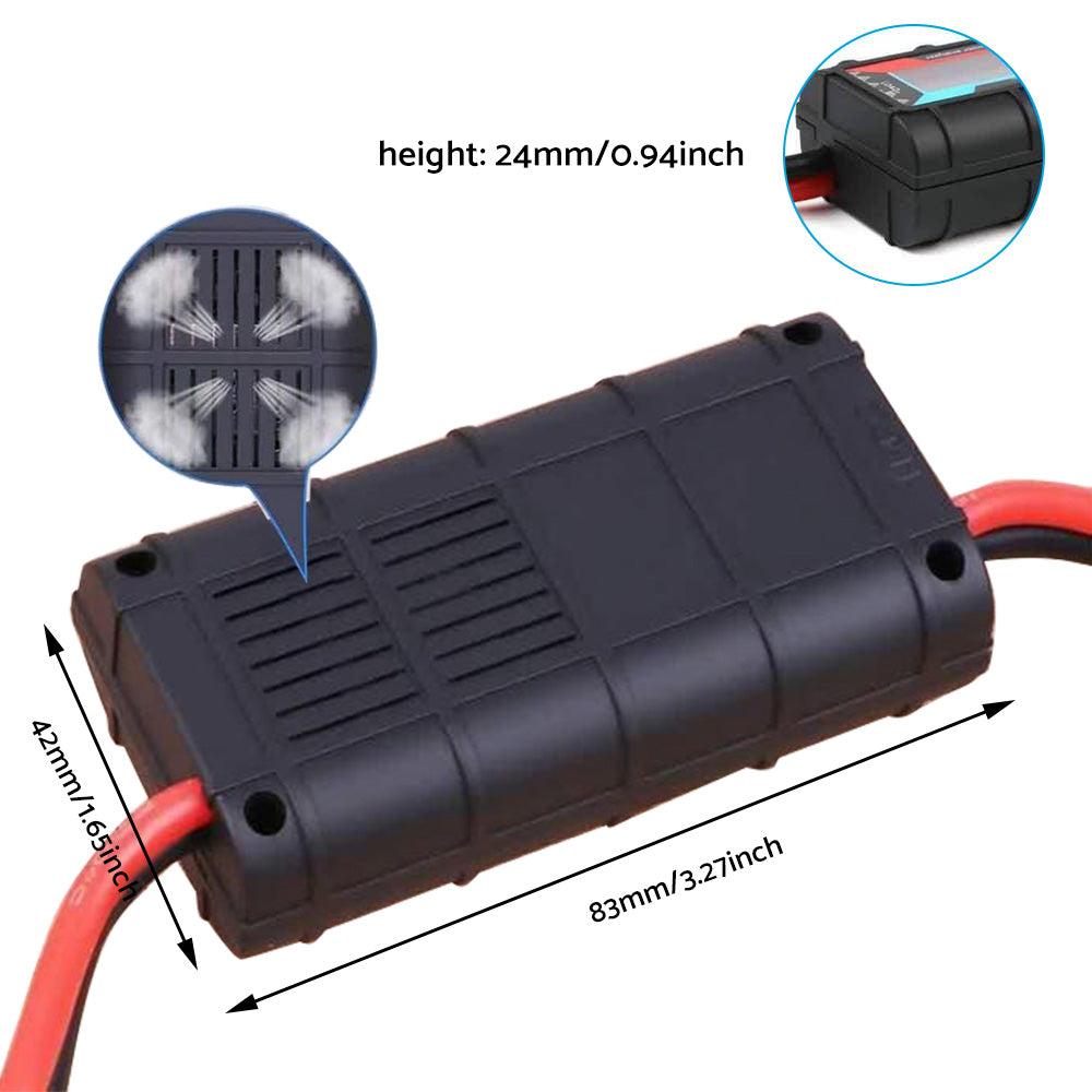 200A Digital Watt Meter Power Analyzer Suitable For Solar & Caravan Systems With Anderson Style Plug 12V
