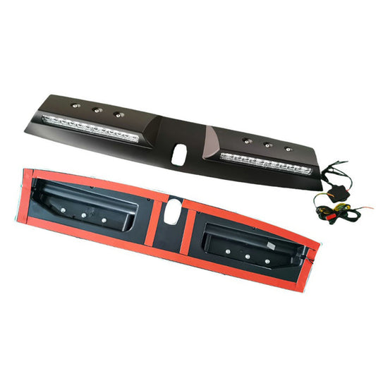 Gloss Black LED Roof Light Bar Pod Suitable for Ford Ranger T6 T7 T8 2013–2022