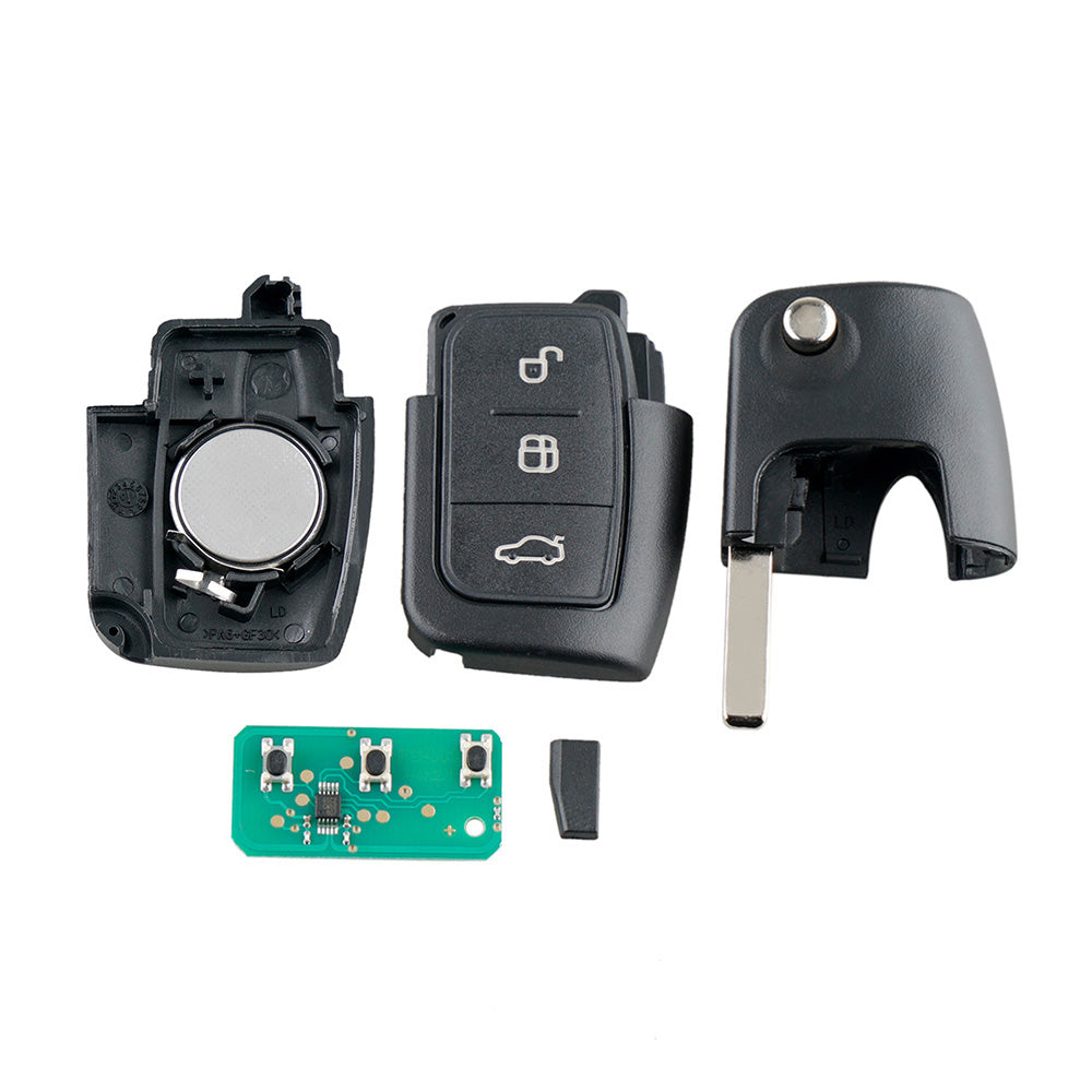 {{ 2x Remote Flip Key for Ford BF FG Falcon Territory Mondeo FPV Focus Fiesta }} - Buy Car Parts Online at {{ Kaka Auto Parts }}.