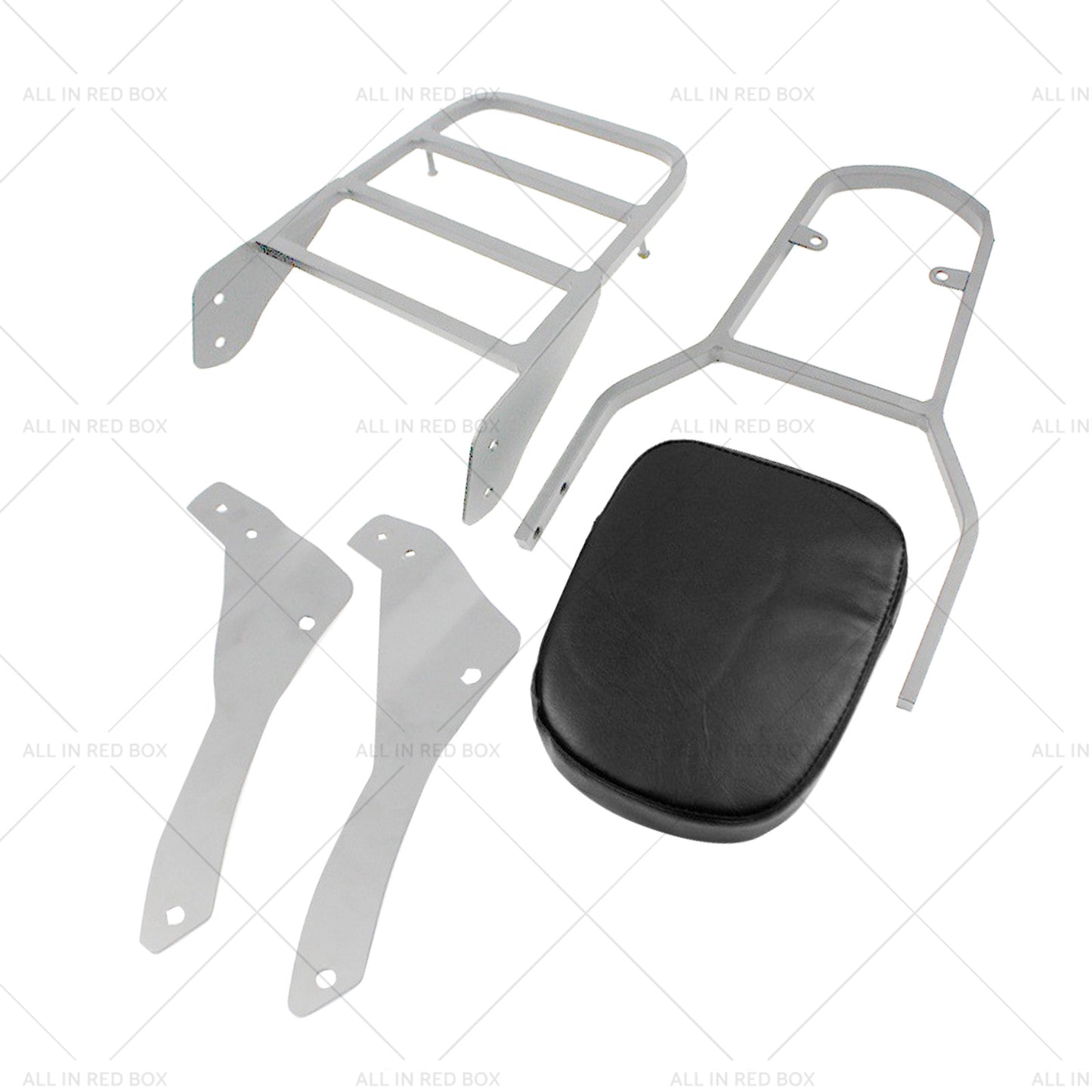 {{ Chrome Backrest Sissy Bar Luggage Rack Suitable for Yamaha Vstar 400 650 98-18 }} - Buy Car Parts Online at {{ Kaka Auto Parts }}.