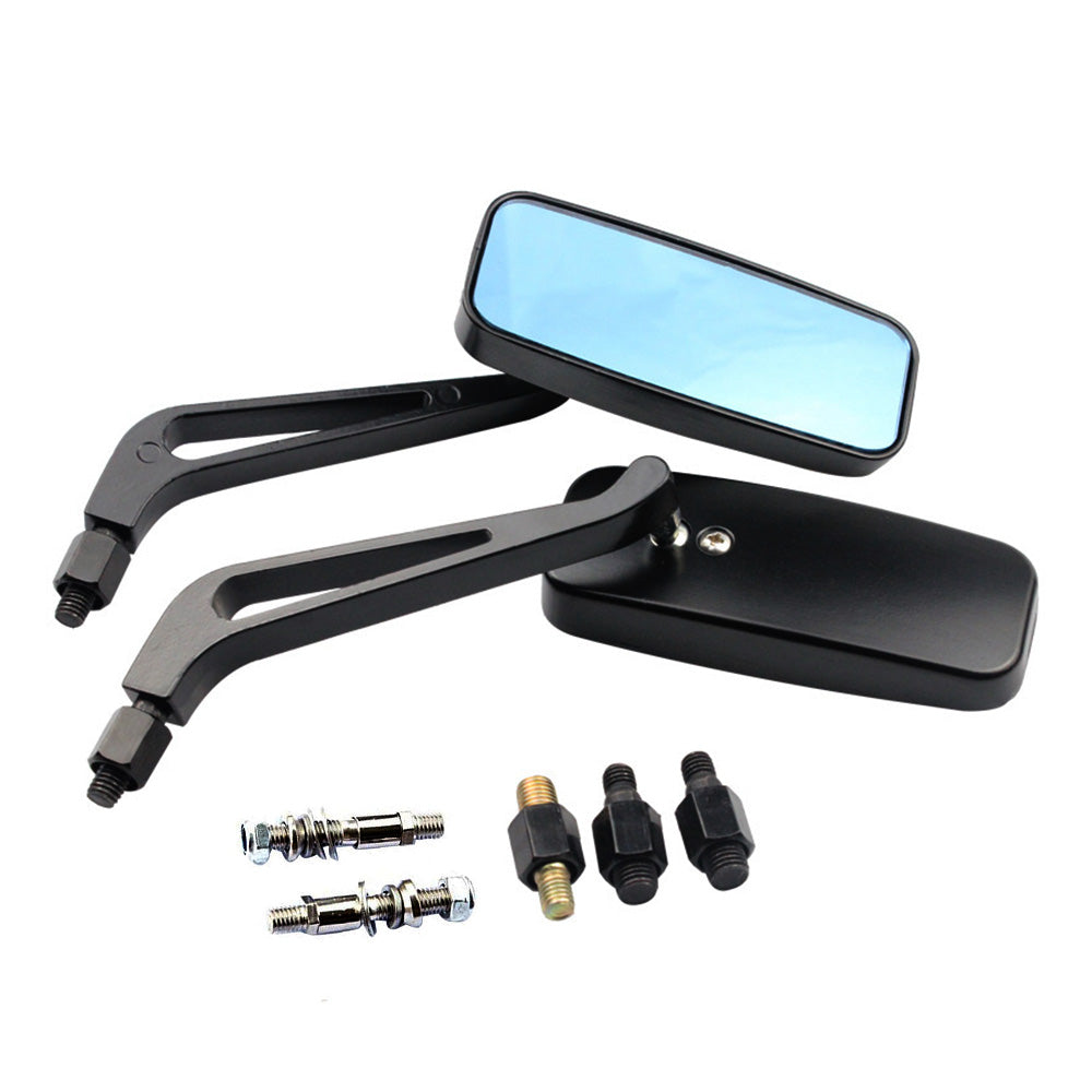 8-10mm Motorcycle Mirrors Suitable For Chopper, Cruiser, Bobber, Racer & Cafe Scooter