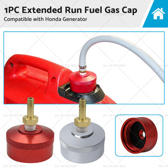 compare product Extended Run Fuel Gas Cap Suitable For Honda Generator EU2000i 1/4 NPT Line