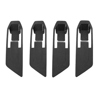 compare product Carbon Fiber Inner Door Handle Cover Suitable For Mitsubishi Triton / L200 2023-2025