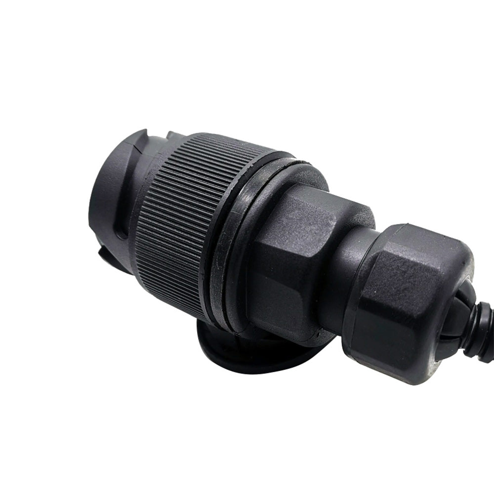 13 Pin Plug to 7 Pin Flat Socket Suitable For Trailer Caravan Wiring Connector