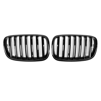 compare product Front Bumper Kidney Grill Grille Gloss Suitable For BMW E70 X5 / E71 X6 2007-2013