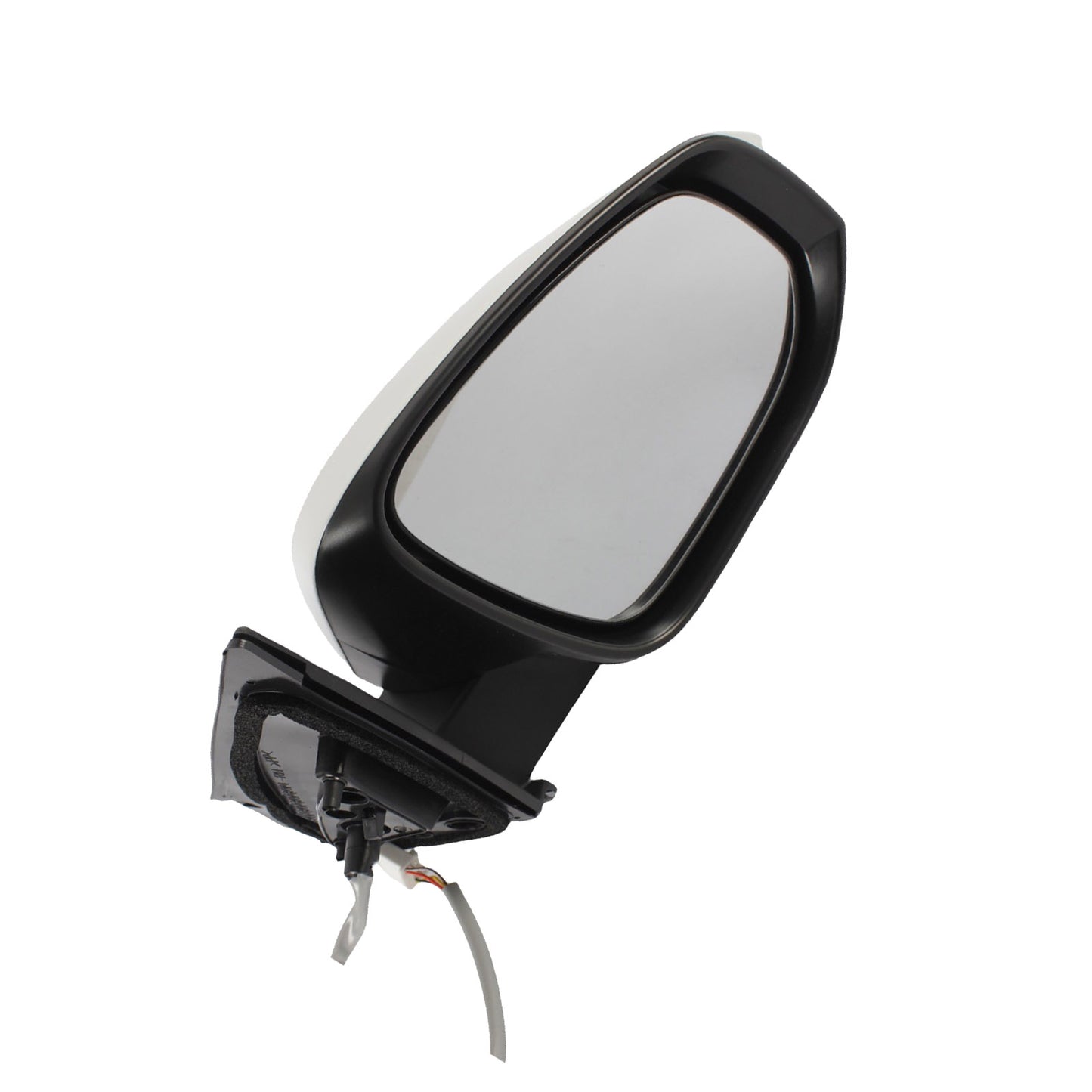 White No Autofold Right Side Door Mirror Suitable for Toyota RAV4 2013-2018 White Right Side Non-Fold