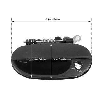 compare product Front Left Outer Door Handle Bolt Type Suitable For Hyundai Excel X3 1997-2000